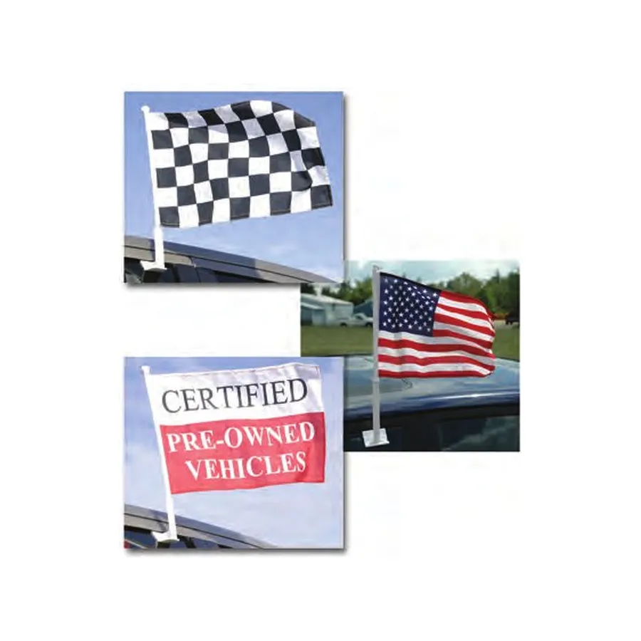 Clip-On Car Flags