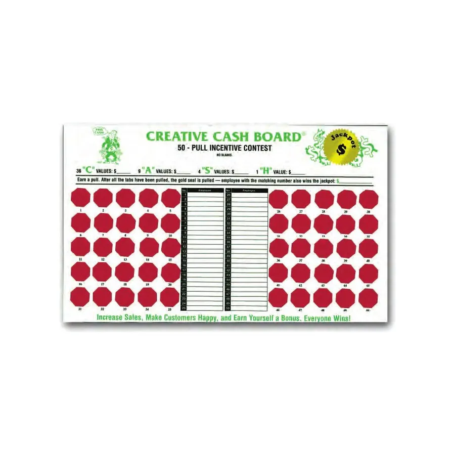 Incentive Cash Boards