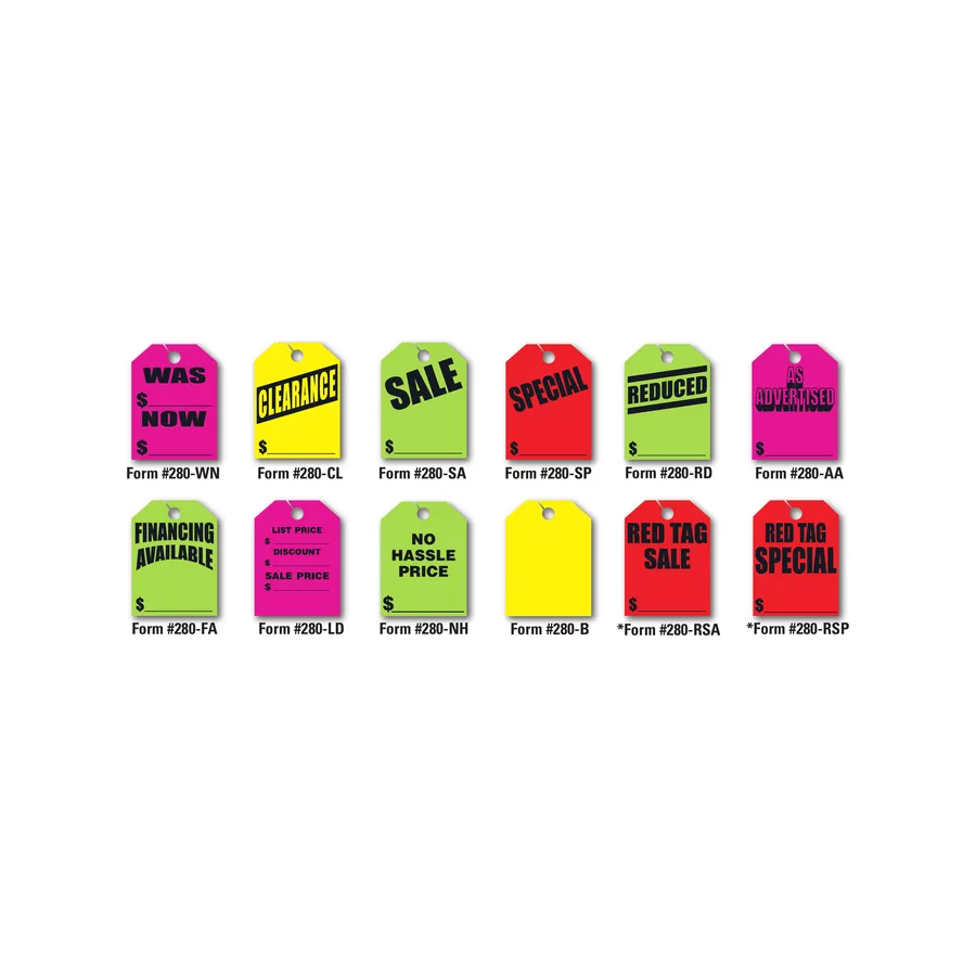 Jumbo Hang Tags