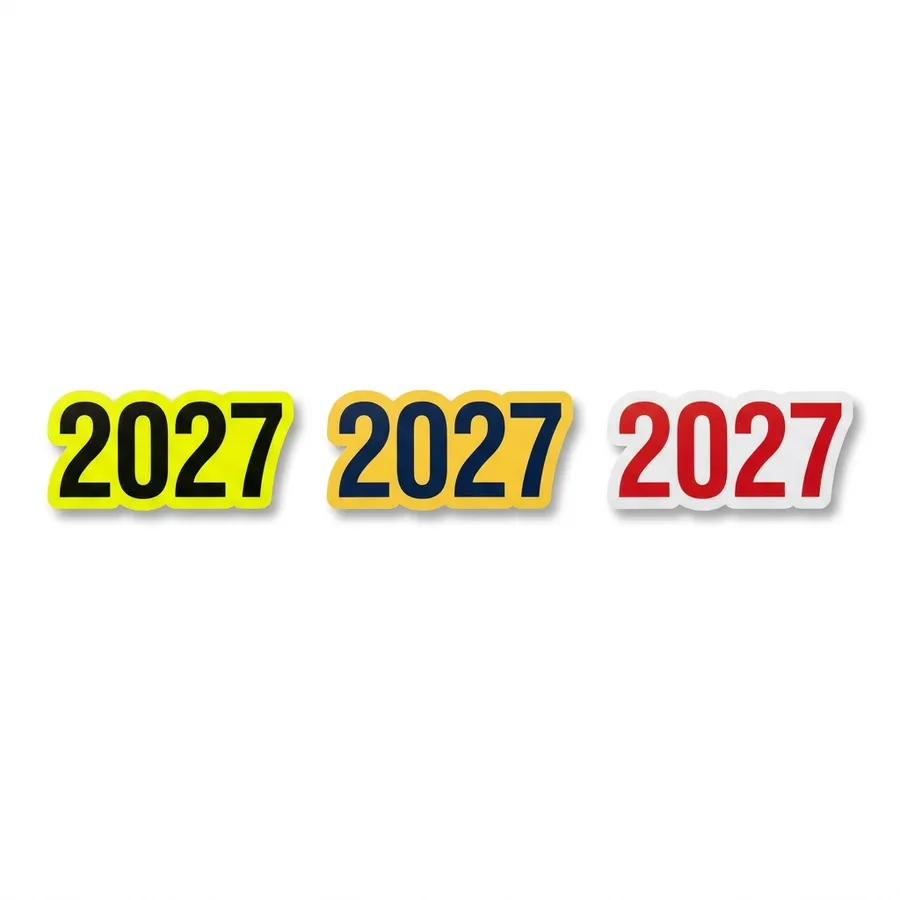 Model Year Window Stickers