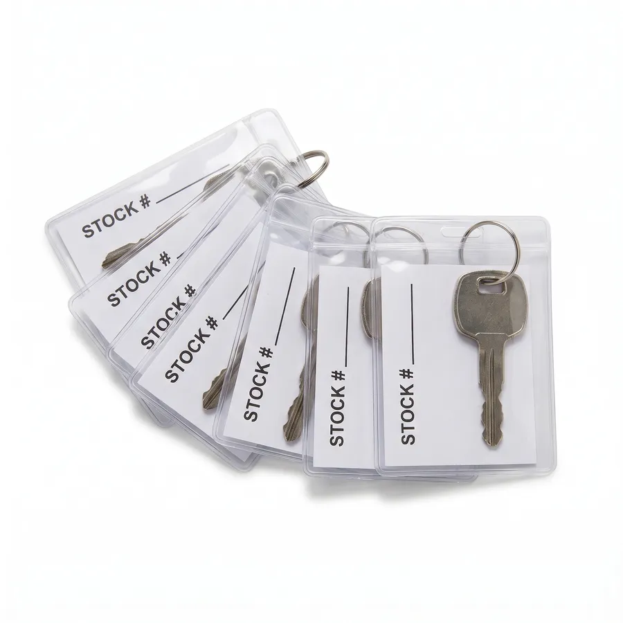 Plastic Key Sleeves