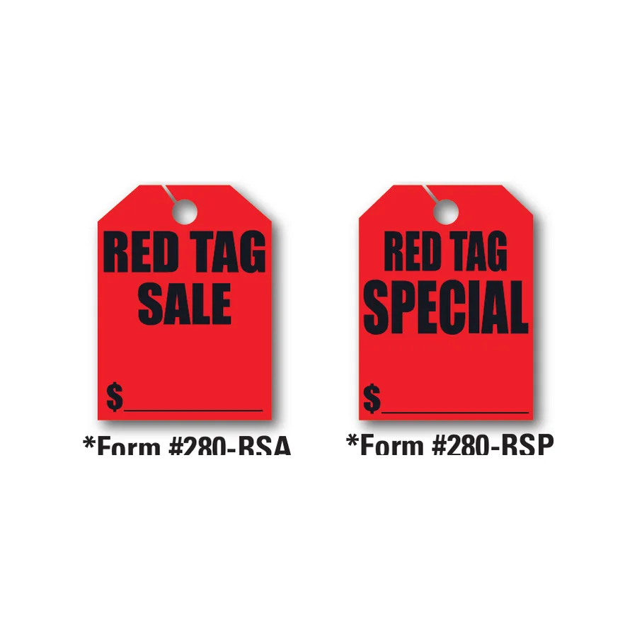 Red Tag Specials