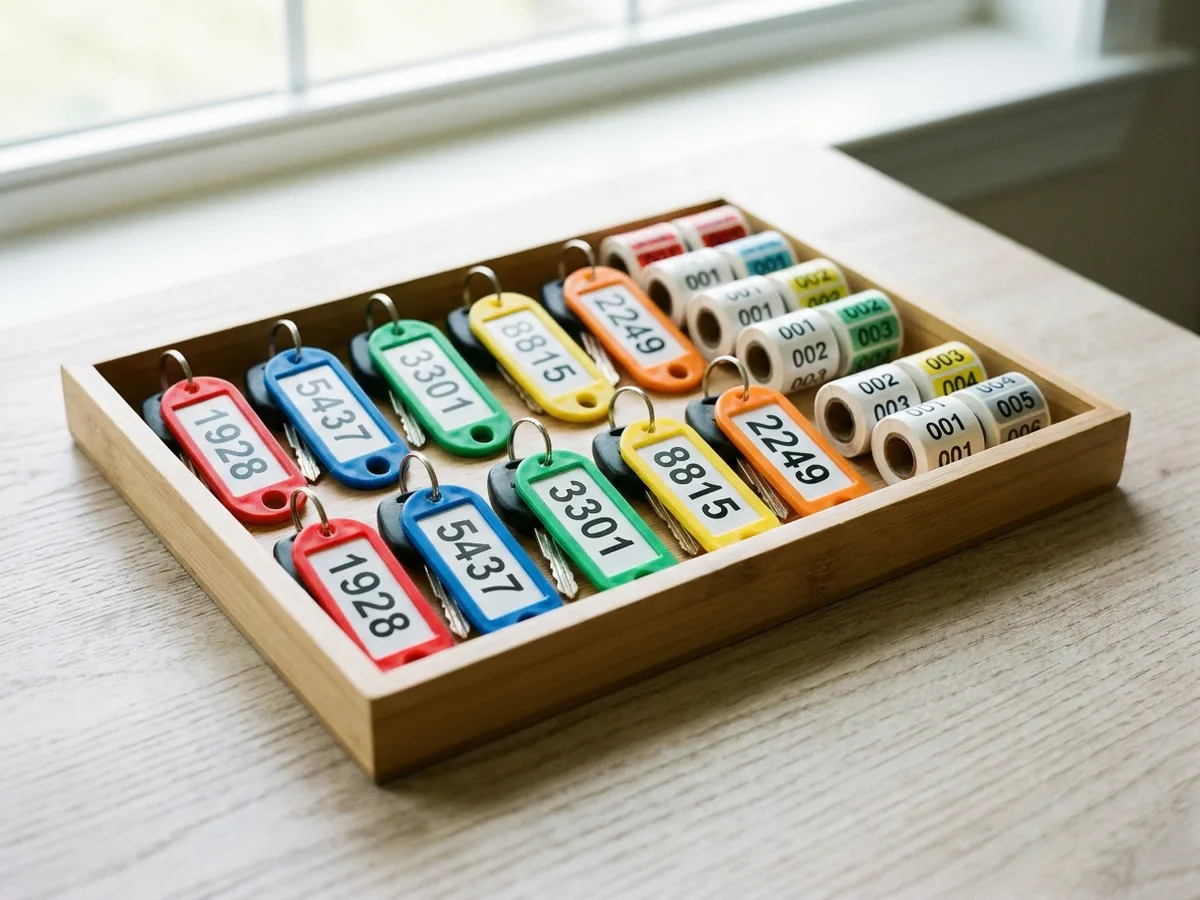 Key Tags & Stock Numbers
