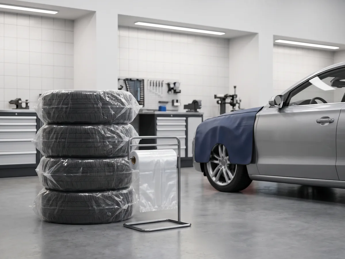 Tire, Parts & Shop Bags
